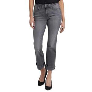 NYDJ Barbara Bootcut Ankle Jeans In Harbor Grey